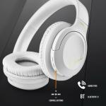 Auriculares Bluetooth com microfone NGS ARTICAGREEDWHITE Branco