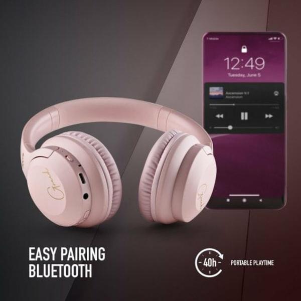 Auriculares Bluetooth NGS ARTICA CHILL TEAL Cor de Rosa (1 Unidade)