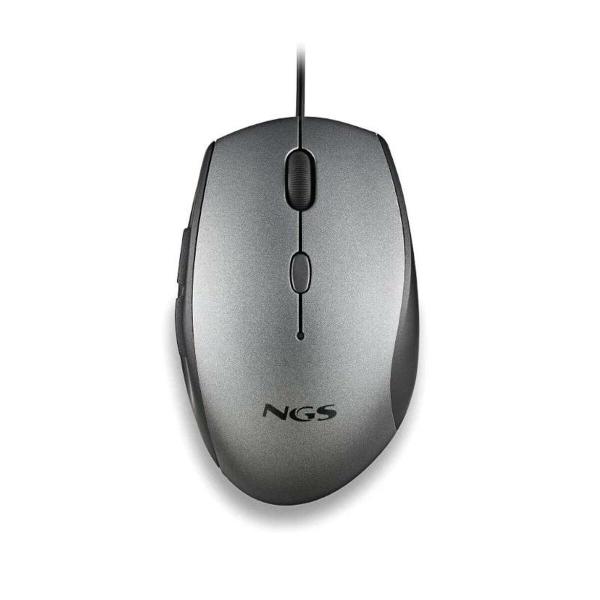 Rato NGS MOTHGRAY Cinzento 1600 dpi (1 Unidade)