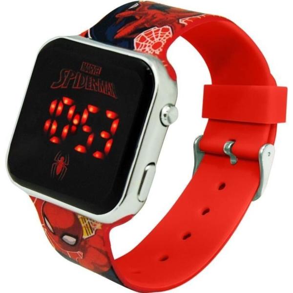 Relógio digital Kids Licensing ZZIPP Vermelho Ecrã LED