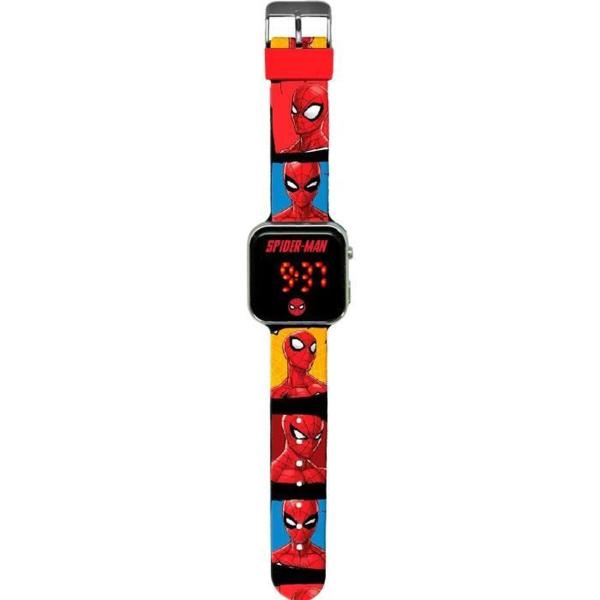 Relógio digital Kids Licensing Vermelho Ecrã LED