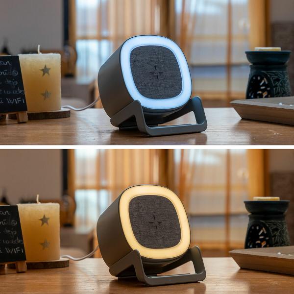Altifalante Carregador Sem Fios com LED Souwis InnovaGoods