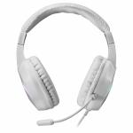 Auriculares com Microfone Gaming Mars Gaming MH122 Branco