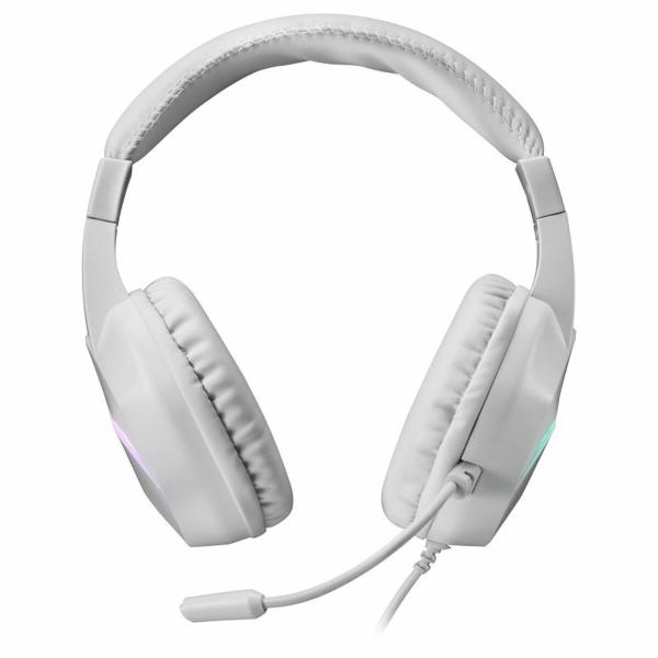 Auriculares com Microfone Gaming Mars Gaming MH122 Branco
