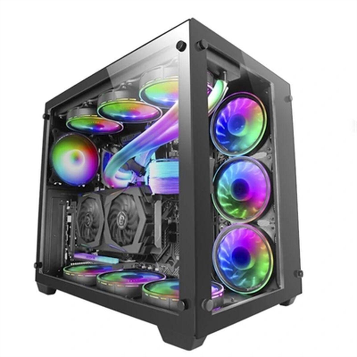 Caixa Semitorre ATX Mars Gaming MCV3 Preto