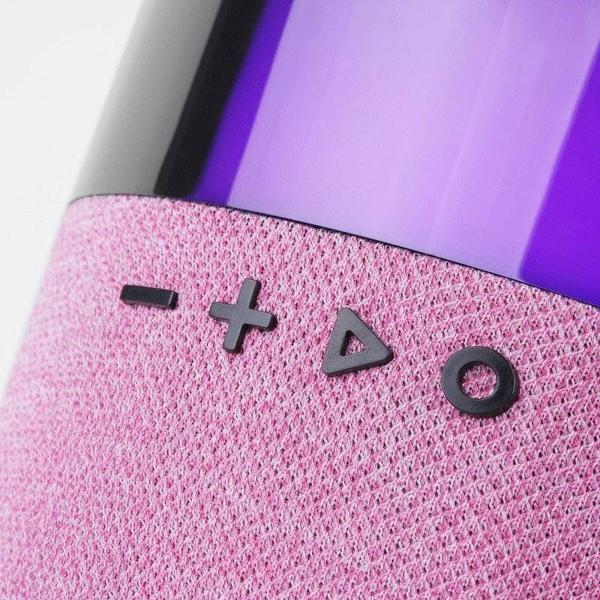 Altifalante Bluetooth Portátil Mars Gaming MSFLOWP Cor de Rosa 15 W 4 W