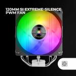 Ventilador de CPU Mars Gaming MCPUX4ARGB