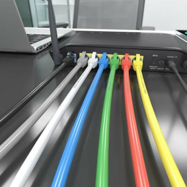 Cabo de rede rígido UTP Categoria 6 Aisens A135-0783 Cinzento 15 m