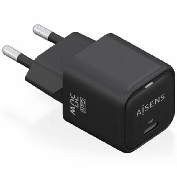 Carregador de Parede Aisens ASCH-30W1P019-BK Preto 33 W