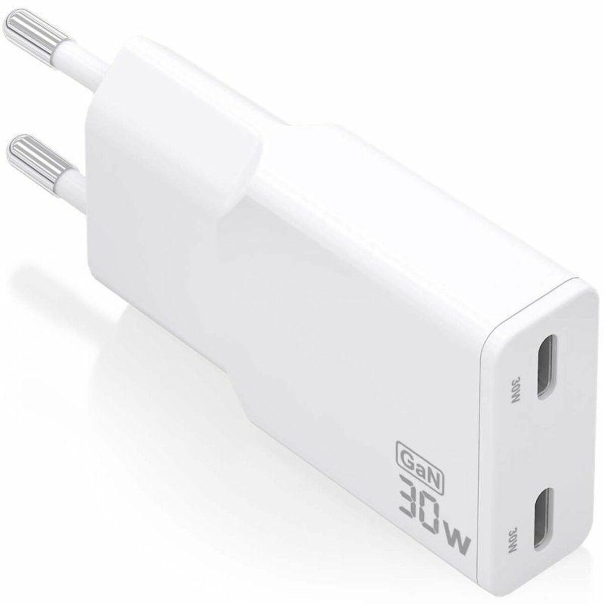 Carregador de Parede Aisens ASCH-30W2P048-W Branco 30 W