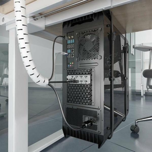 Organizador de Cabos Aisens A151-0918 Branco 2 mm