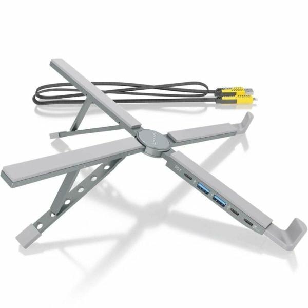 Suporte para laptop Aisens ASUC-4P021-GR