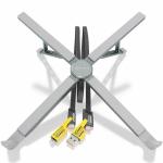 Suporte para laptop Aisens ASUC-4P021-GR