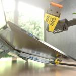 Suporte para laptop Aisens ASUC-4P021-GR