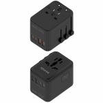 Carregador de Parede Aisens ASPS-2A2C08-BK 25 W Preto
