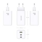 Carregador de Parede Aisens GAN Branco 100 W