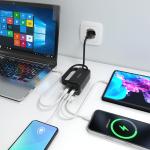 Carregador de Parede Aisens GAN Preto 100 W