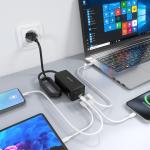 Carregador de Parede Aisens GAN Preto 100 W