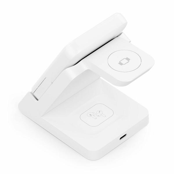 Carregador sem Fios Aisens 4IN1 15WACCS Branco