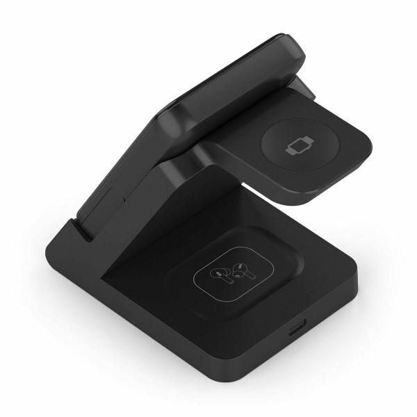 Carregador sem Fios Aisens USB-C 4IN1 15WACCS Preto 15 W 50 W