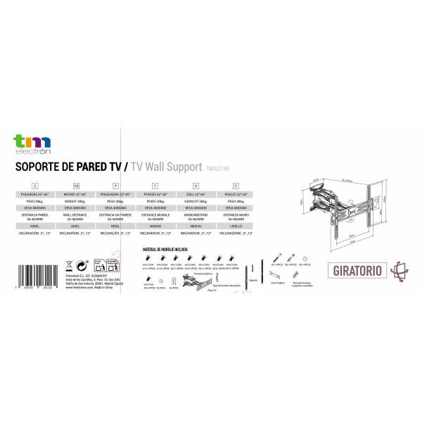 Suporte TV TM Electron 30 Kg 32"-60"