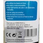 Extensão com 6 Tomadas com Interruptor TM Electron 250 V