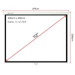 Tela de Projeção Phoenix PH200 112"