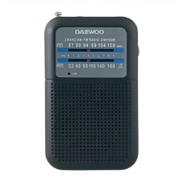 Reprodutor CD/MP3 Daewoo DW1008GR Preto