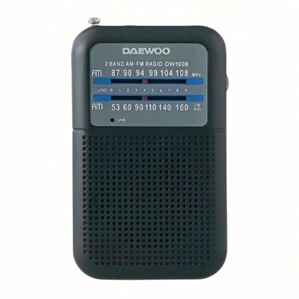 Rádio Transistor Daewoo DW1008BK Retro