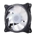 Ventilador de Caixa Hiditec VGCH10008 Ø 12 cm ARGB Preto