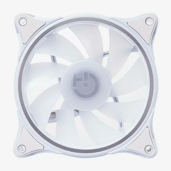 Ventilador de Caixa Hiditec VGCH10009 ARGB Branco Ø 12 cm