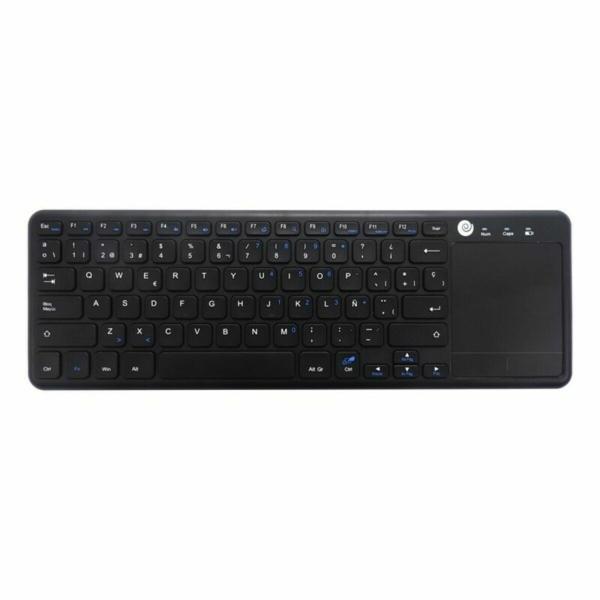 Teclado com Touchpad CoolBox CoolTouch Preto QWERTY