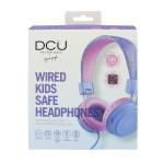 Auriculares DCU SAFE Cor de Rosa
