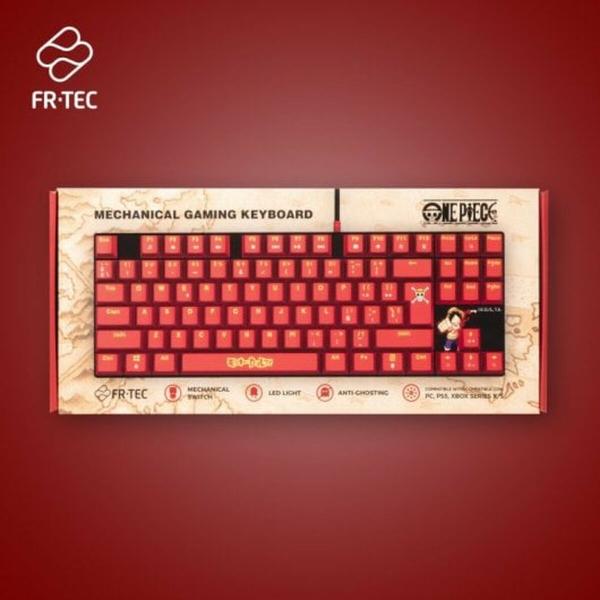 Teclado e Rato FR-TEC OP4001 QWERTY Castanho-avermelhado