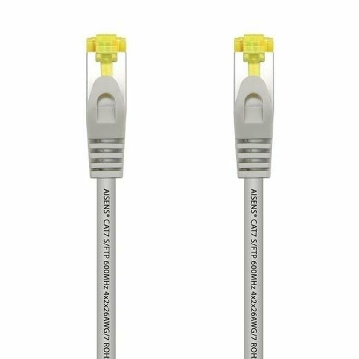 Cabo de rede rígido FTP Categoria 7 Aisens A146-0336 Cinzento 3 m