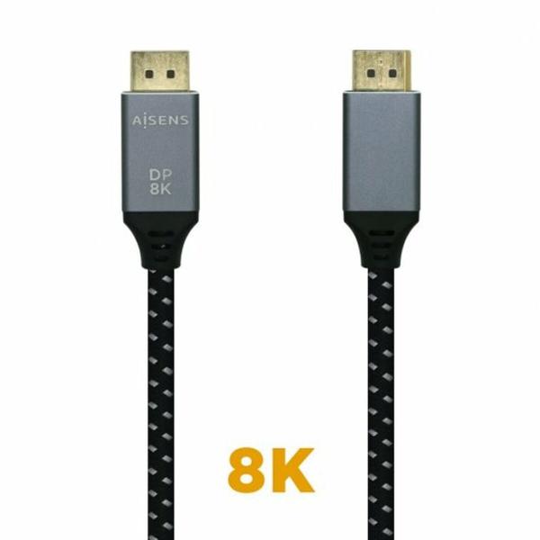 Cabo HDMI Aisens A149-0437 Preto Preto/Cinzento 2 m
