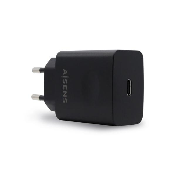 Carregador Aisens ASCH-1PD20-BK Preto 20 W USB-C