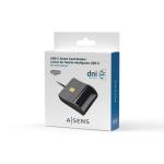 Leitor de Cartões DNI/SIP Aisens ASCR-SN03C-BK Preto