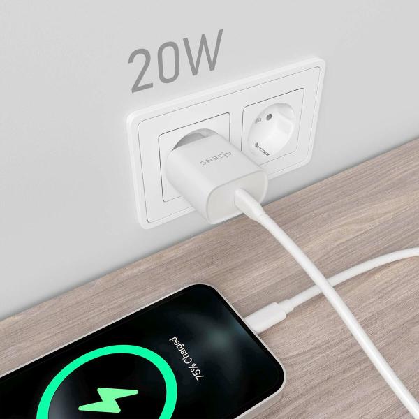 Carregador de Parede Aisens A110-0752 Branco 20 W