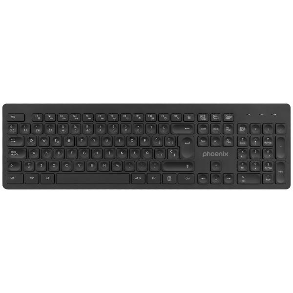 Teclado sem Fios Phoenix K200 Qwerty espanhol