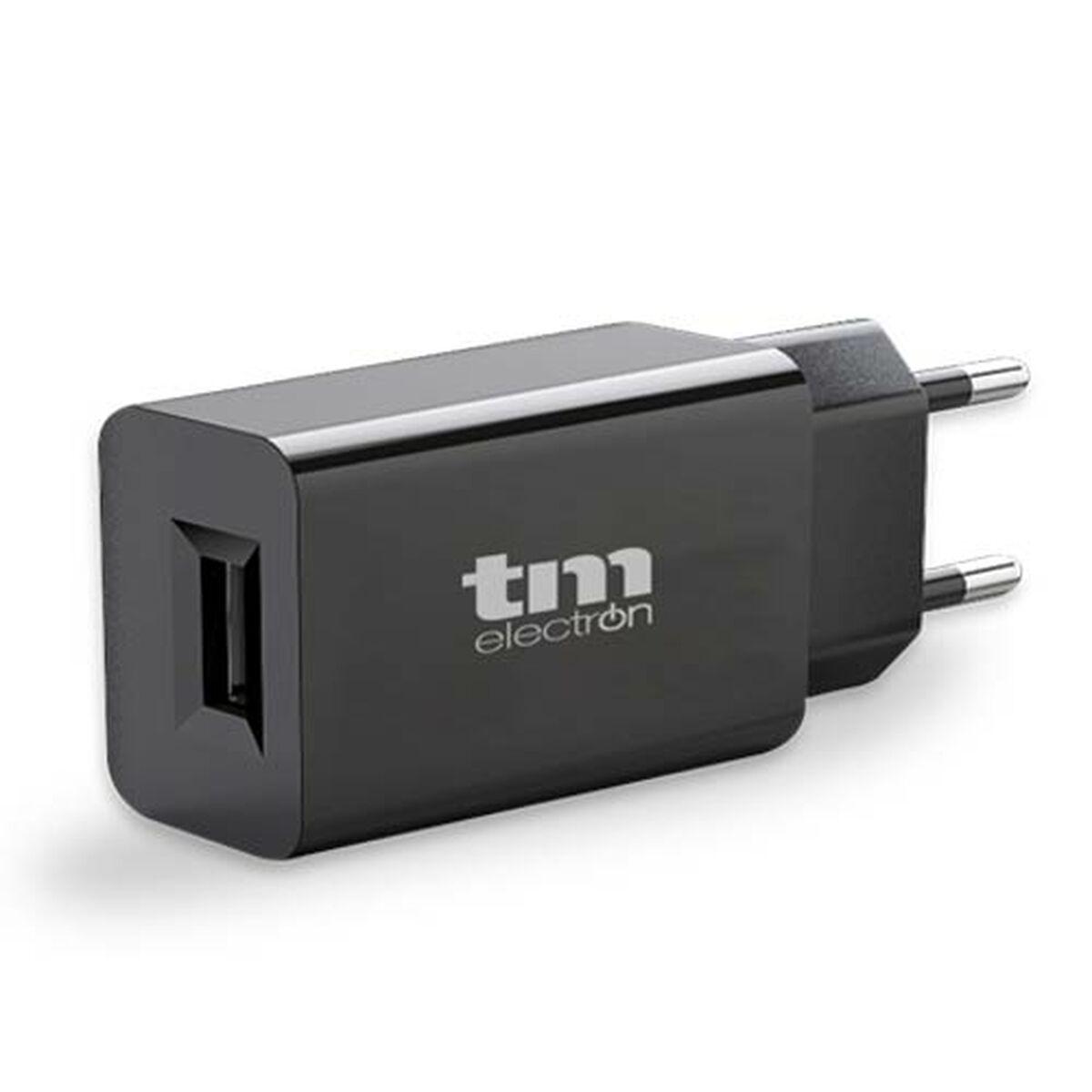 Carregador de Parede TM Electron Preto 5 V USB