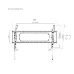 Suporte TV TM Electron 43” 90" 80 kg