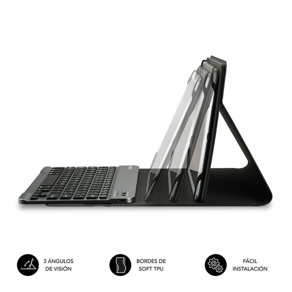Capa para Tablet e Teclado Subblim SUB-KT2-BT0001 10.1" Preto Qwerty espanhol QWERTY Bluetooth