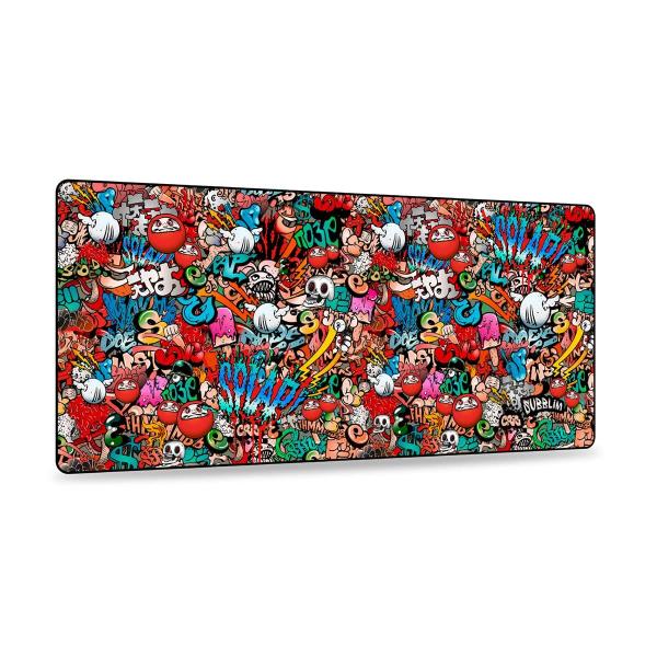 Tapete de Rato Subblim SUB-MP-01PUW02 Multicolor XL