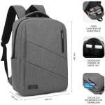 Mochila para notebook Subblim SUBBLIM Cinzento