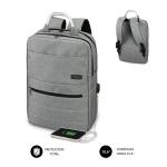 Mochila para Portátil e Tablet com Saída USB Subblim SUB-BP-3EAP001 Cinzento