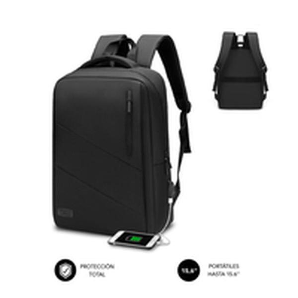 Mochila com Power Bank e Compartimento para Tablet e Portátil Subblim Oxford