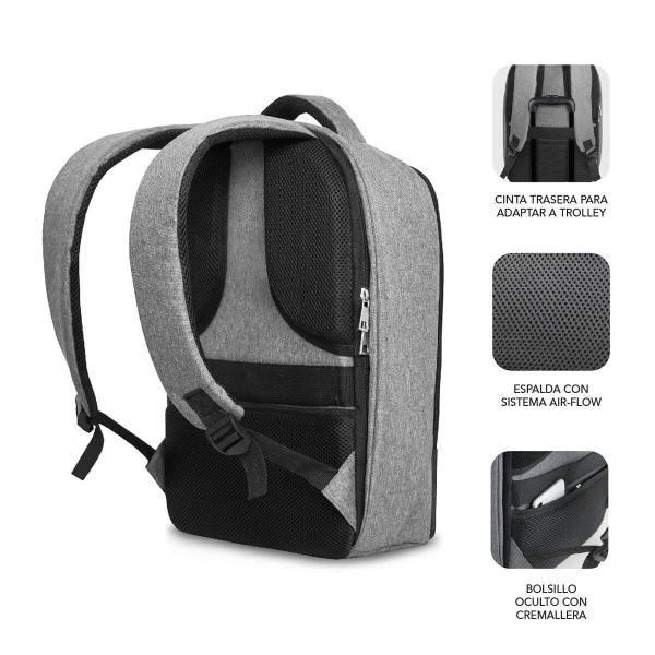 Mochila para notebook Subblim SUBBP3SA1100 Preto