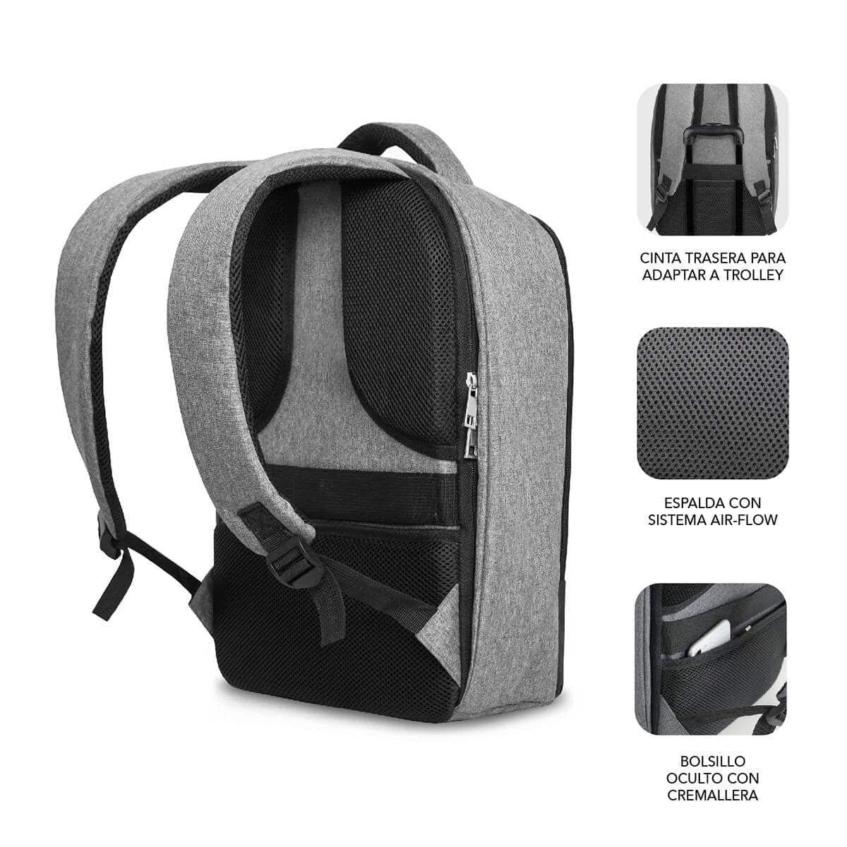 Mochila para notebook Subblim SUBBP-3SA1100 Preto