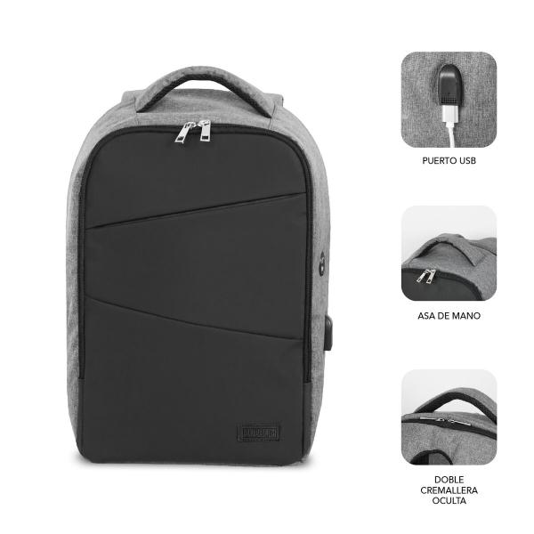 Mochila para notebook Subblim SUBBP3SA1100 Preto